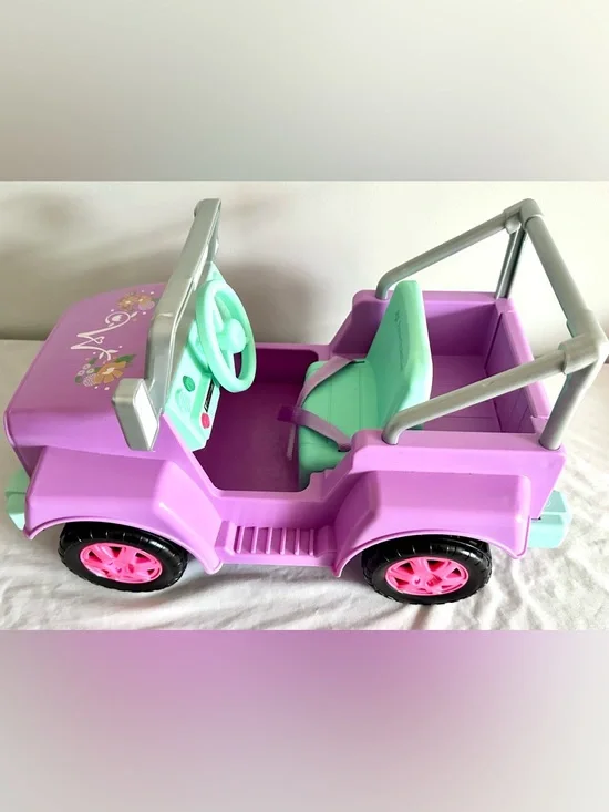 American Girl Wellie Wishers Garden Adventure Jeep Picnic Bundle Lights & Music - Picture 6 of 9